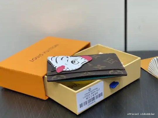 Official oldcobbler CARD LOUIS HOLDER-11*7*0.5cm VUITTON 0617
